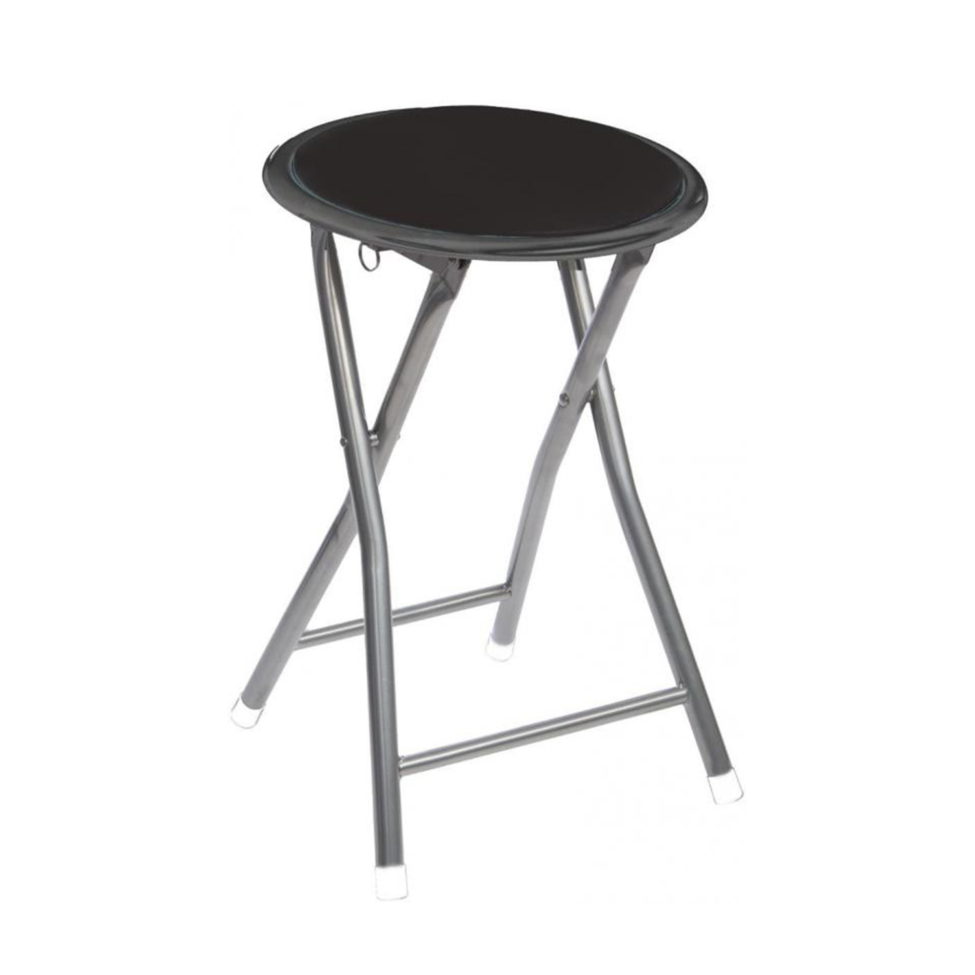 Tabouret pliant - noir