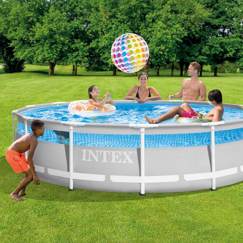 Piscine Tubulaire Ronde 427x107cm - INTEX