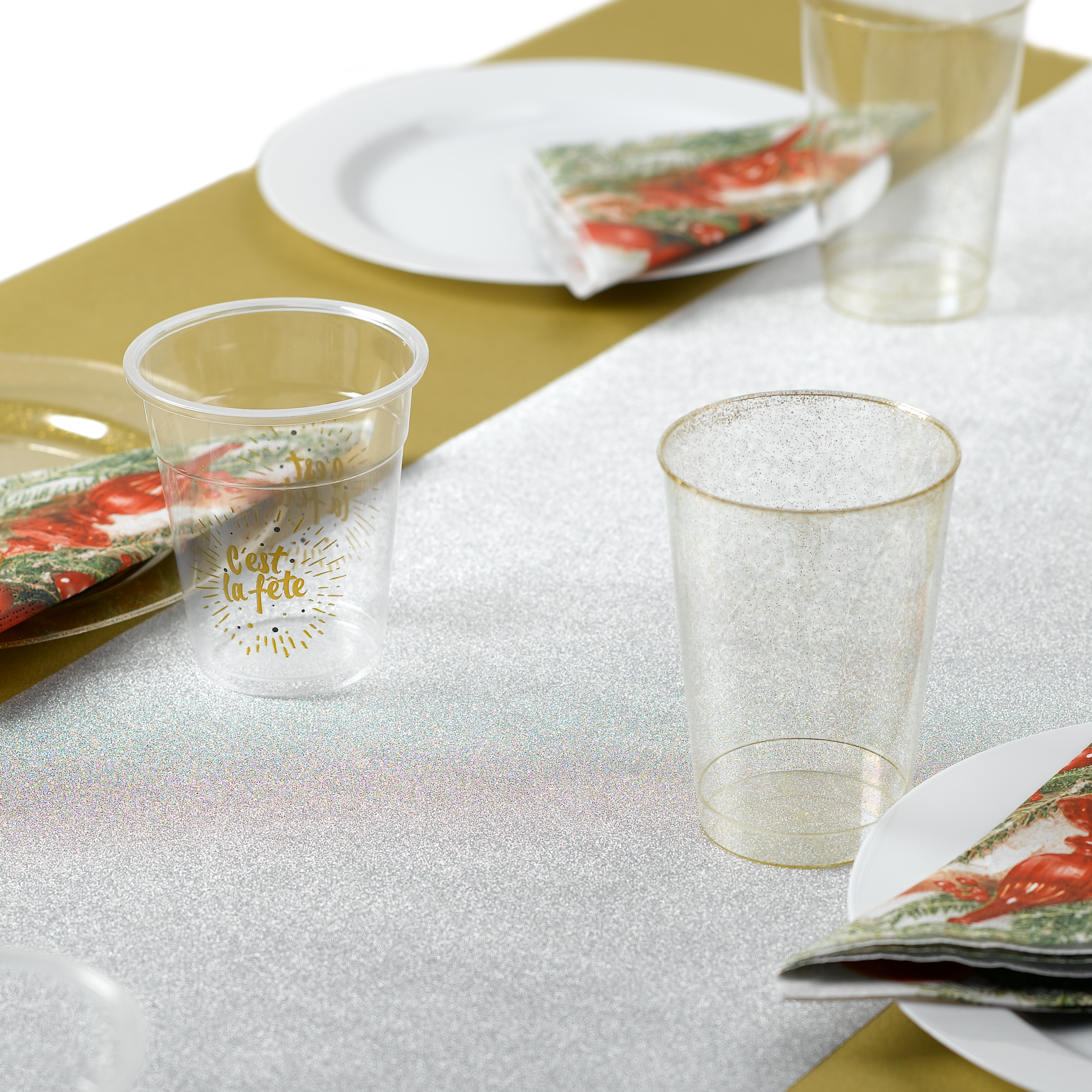 Lot de 20 gobelets "C'est la fête"
