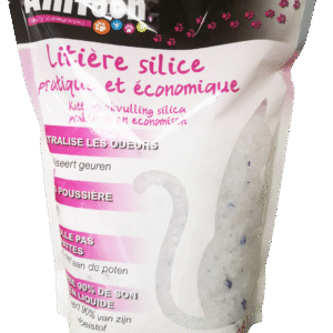 litière chat silice