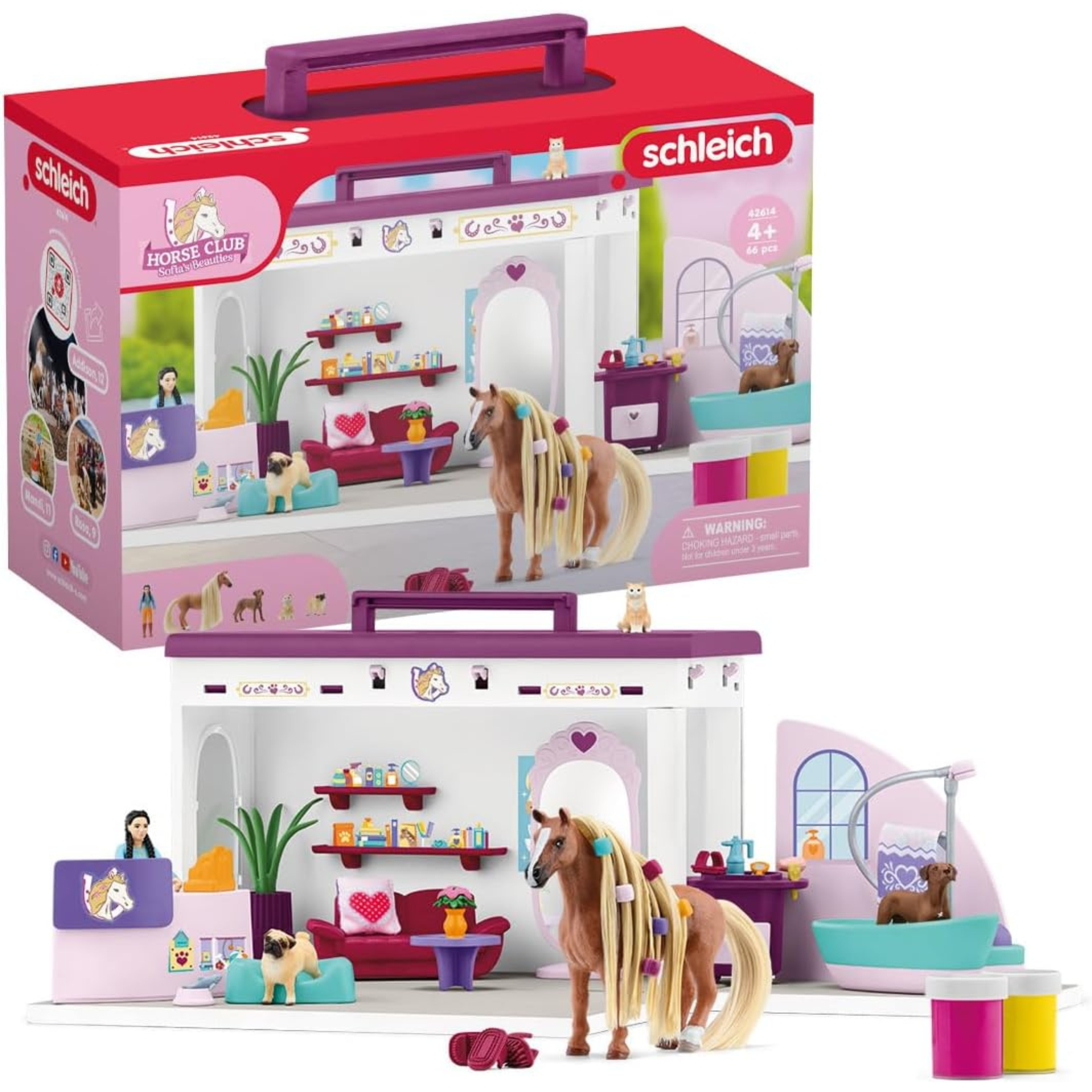 Salon de beauté pour animaux de compagnie Schleich